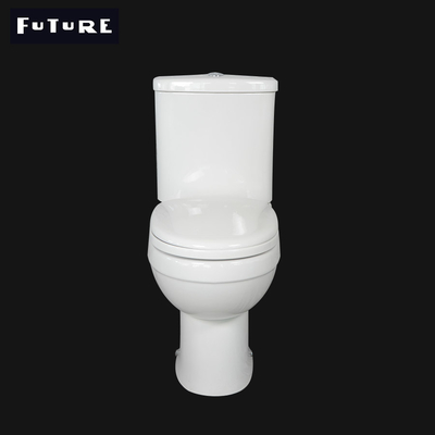 Κεραμικό WC 380mm τουαλετών λουτρών UPC στενό συνδεμένο ευρέα υγειονομικά εμπορεύματα λουτρών