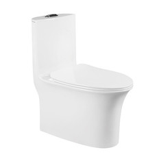 Αντιβακτηριακή φιλιππινέζικη Washbasin Watercloset ενός κομματιού τουαλέτα Siphonic με την παγίδα του S